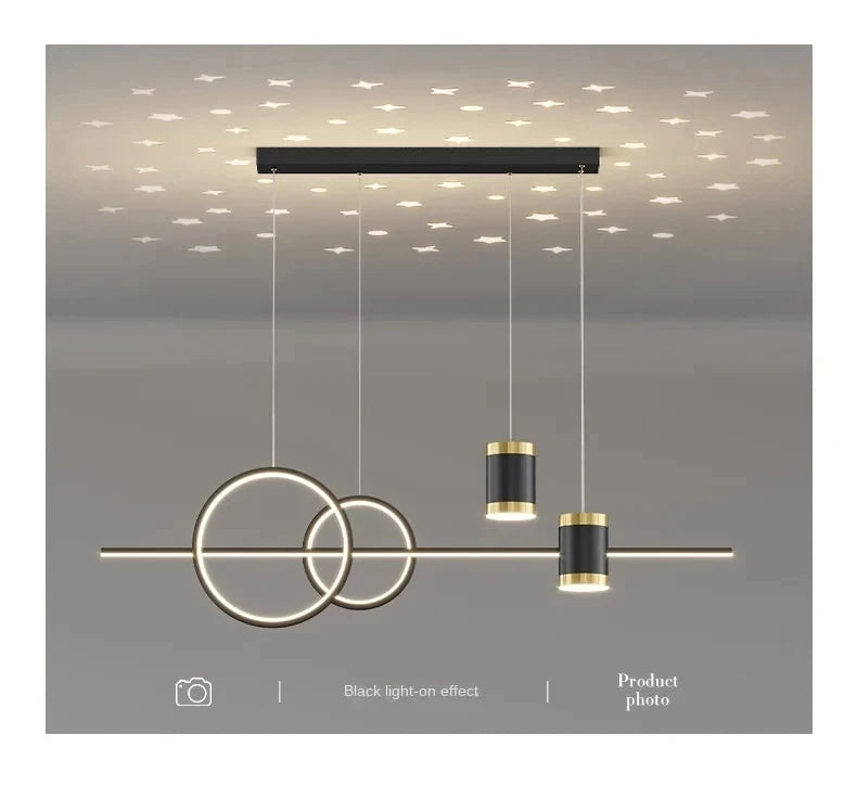 Modern Restaurant Pendant Lights LED Dining Tables Kitchens Ceiling Lights Modern Minimalist Hotels Bars Cafes Home Decor