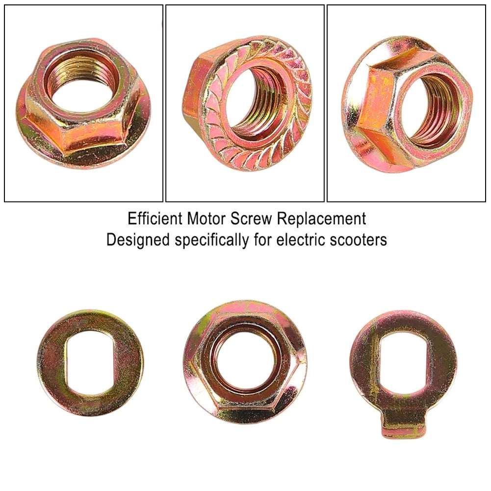 Scooter Motor Screw Washer For Kukirin G2-Max/Master/G3-Pro/G4 Max Electric Scooter Stainless-Steel Gasket Replace Accessories