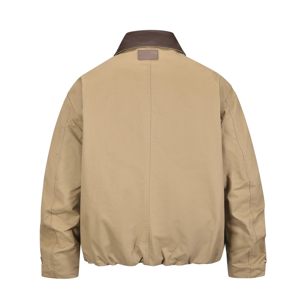 Yao Fashion Barnfit Chore Jacket Casual Streetwear Trend Brand High Quality 1:1 Baggy Retro Autumn Winter Cotton Padding Jacket