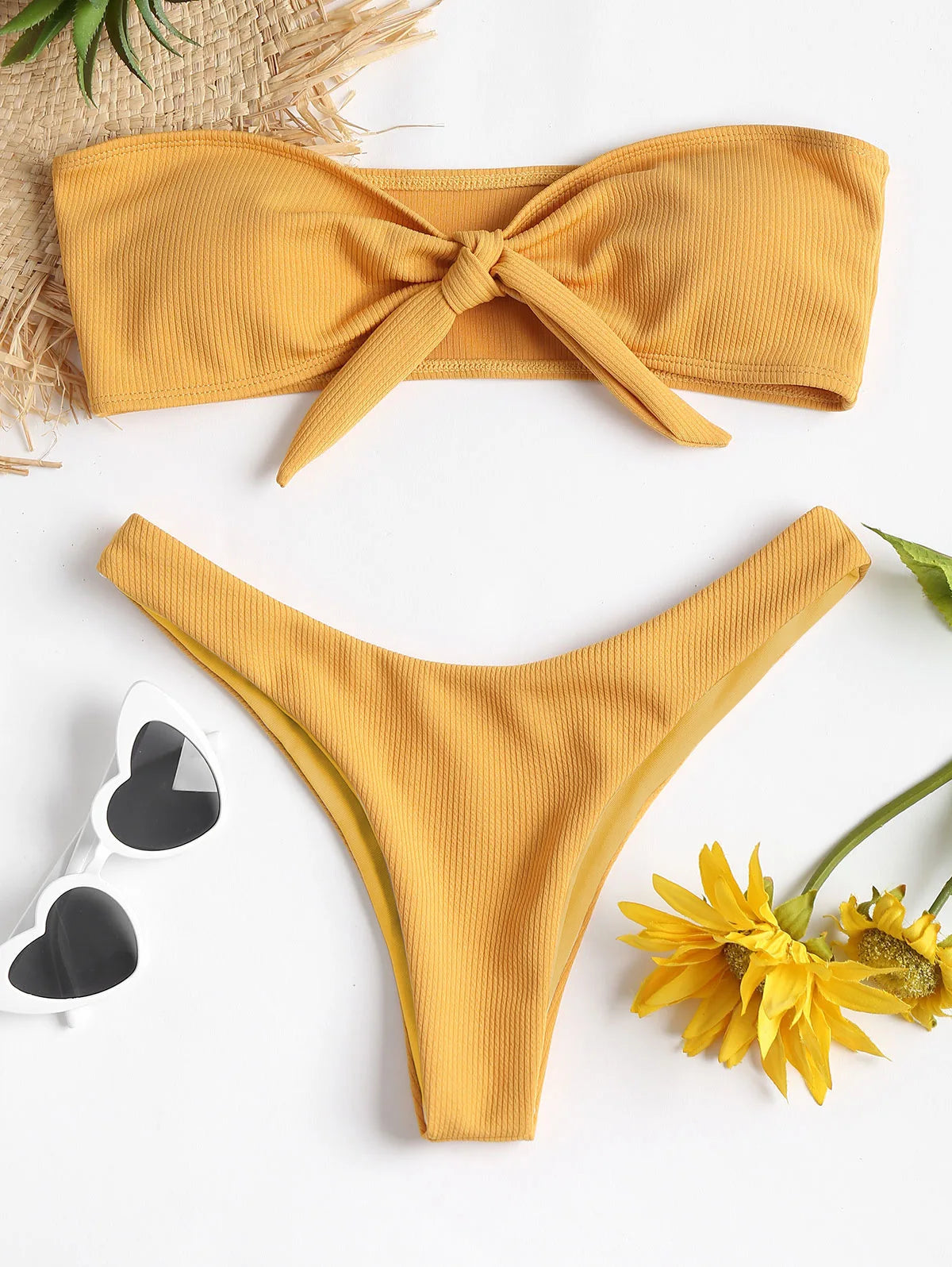 Summer Fashion Women Swimming Low Waist Bikini Bottoms Panties Ladies Sexy Bikini Bandage Shorts Bottom Swimsuit