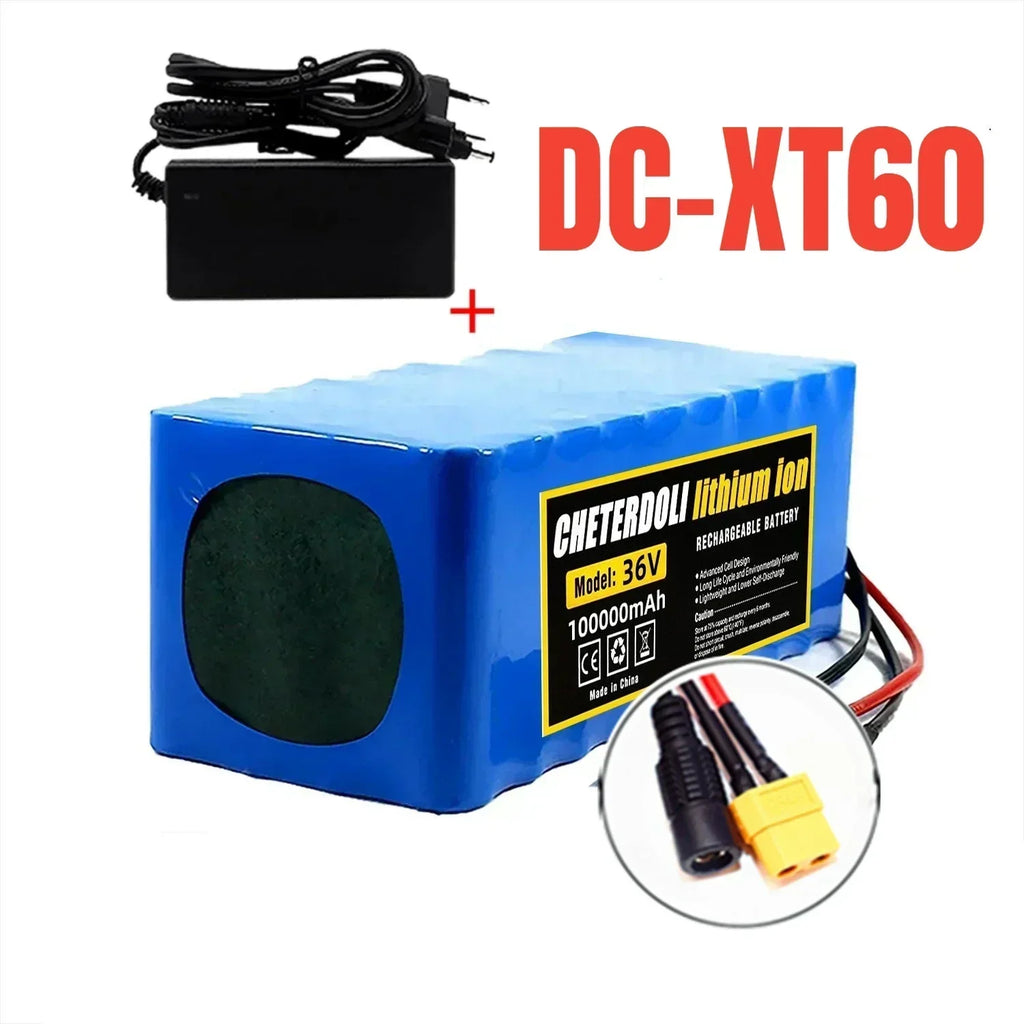 10S4P 36V 100000mAh Electric Scooter Lithium Battery 18650 battery pack 36V 100Ah Electric Scooter Electric Scooter Battery 36v