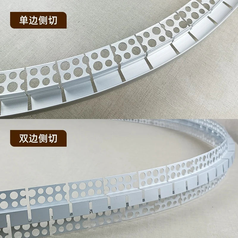 Recessed Bendable Led Aluminum Profile Hidden Ceiling Curved Channel Trimless Soft Cover Wall Floor Decor Linear Strip Light