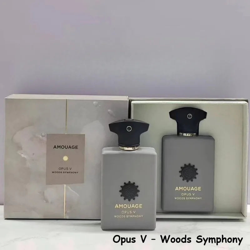 Amouage The Library Collection Men Eau De Parfum 100ml Long Lasting Elegant Feminine Scent Warm Unique Fragrance Opus XVI Timber