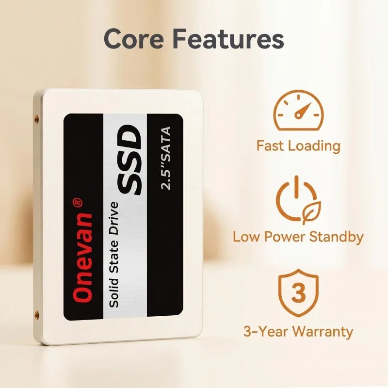 Internal Hard Drive SSD 2.5 Inch SATA Disk for Laptop - SSD  512GB 240GB 1TB 480GB 120GB 256GB - HDD 2.5 Hard Disk for Computer