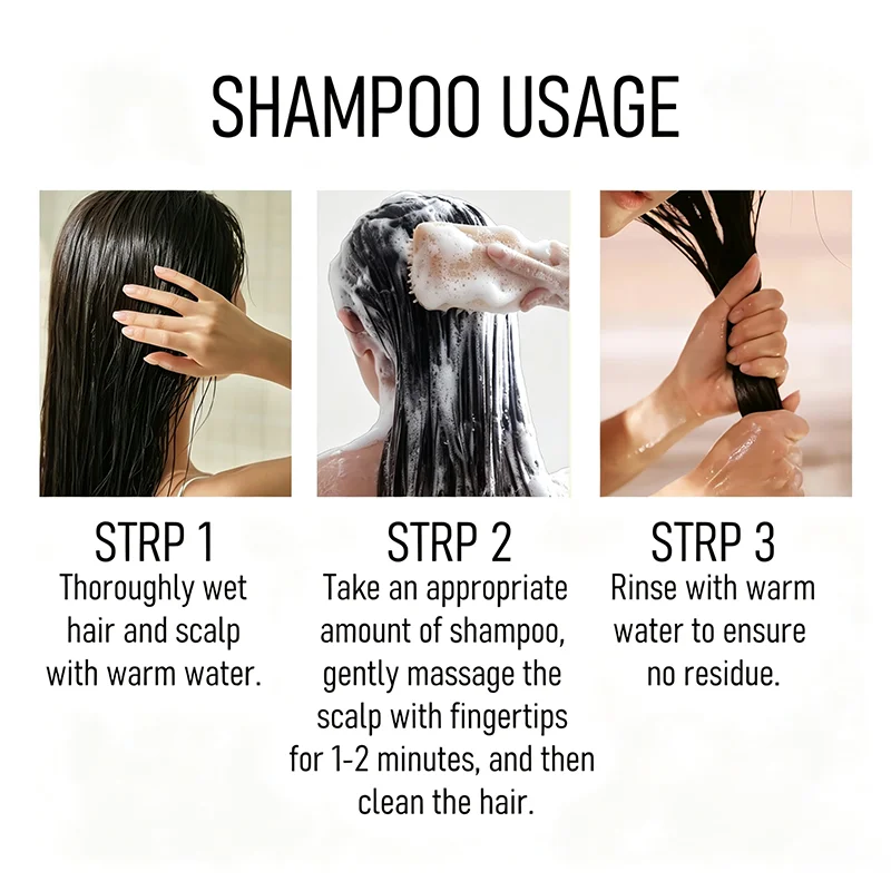YUITIKUE 7‑IN‑1 Rosemary & Batana Shampoo 150g Deep Clean Scalp 72H Oil Control Volumizing Refreshing Hair Care Shampoo