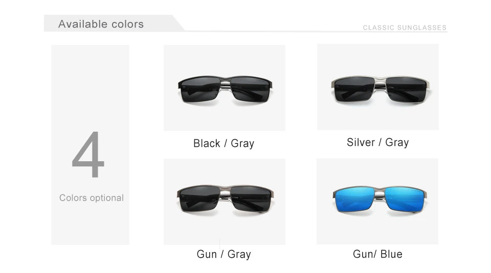 KINGSEVEN New Photochromic Sunglasses Men Chameleon Polarized Pilot Sun Glasses Driving Square Eyewear Men's Sun Glasses Male