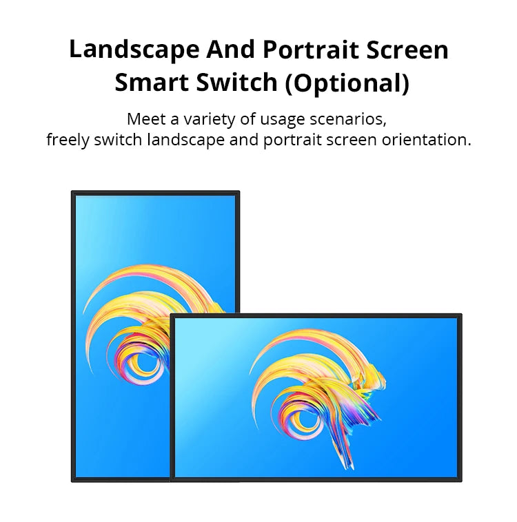 21.5/32/43 Inch Indoor ultra Thin Digital Lcd Display Wall Mounted Touch Screen Monitor Advertising Player