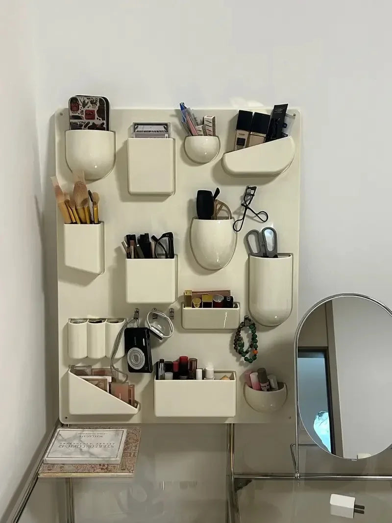 Wall Holder Offices Kitchens Organizer Desktop Shelf Nordic Wall Storage Rack Organiser For Workshops Bathrooms Children's Rooms