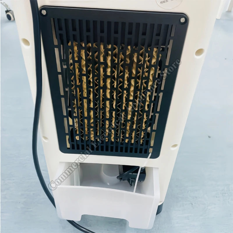 Water-Cooled Air Conditioner Fan Vertical Portable Electric Fan Household Mobile Cooling and Dual-use Heating Fan
