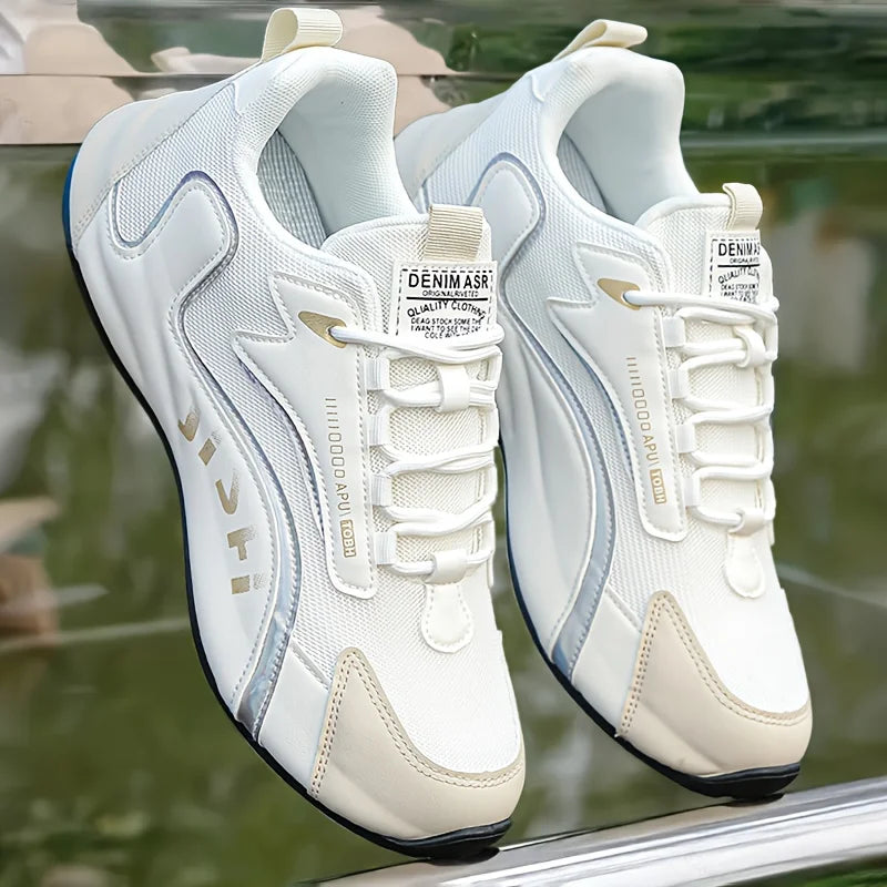 Pair Breathable Men's Training Shoes with Height Increase, Lace-up, Comfortable, Lightweight,