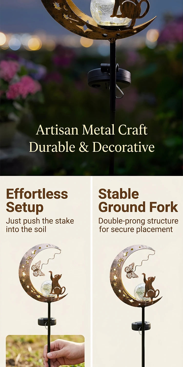 Solar outdoor landscape floor lighting, warm white outdoor ambient lighting, trail terrace garden decoration, camping wedding