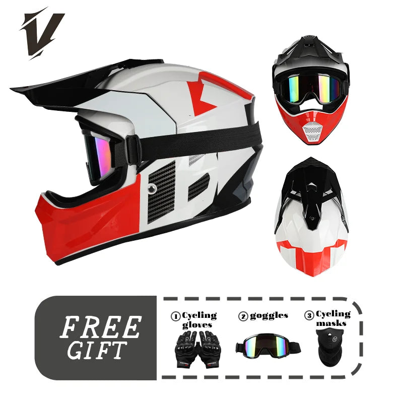 Motocross Helmet Motocross Bicycle Downhill Capacete AM DH ATV Cross Helmet Child Motorcycle Helmet Unisex