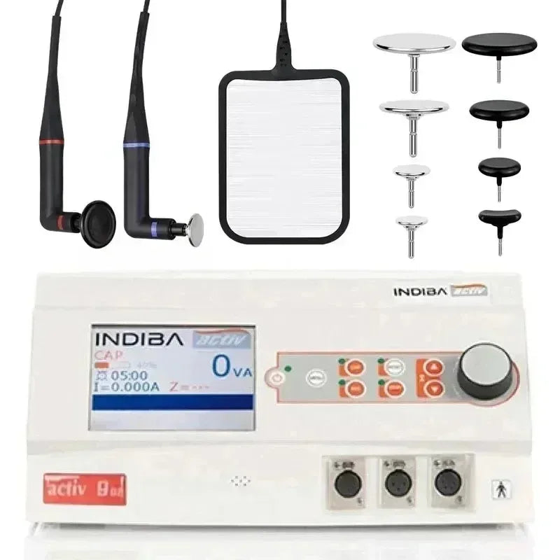 2026 new CET RET Thermal System Indiba Tecar Intelligent Diathermy Machine Physiotherapy 448khz ER45 Body Shaper