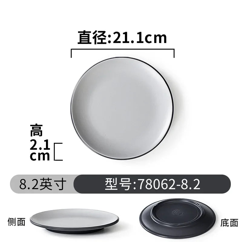 1PCS Tableware/high-end Cold Dish Plates/non Fragile Plates/bowls/sushi Plates, Japanese Style,A5 Food Grade Melamine
