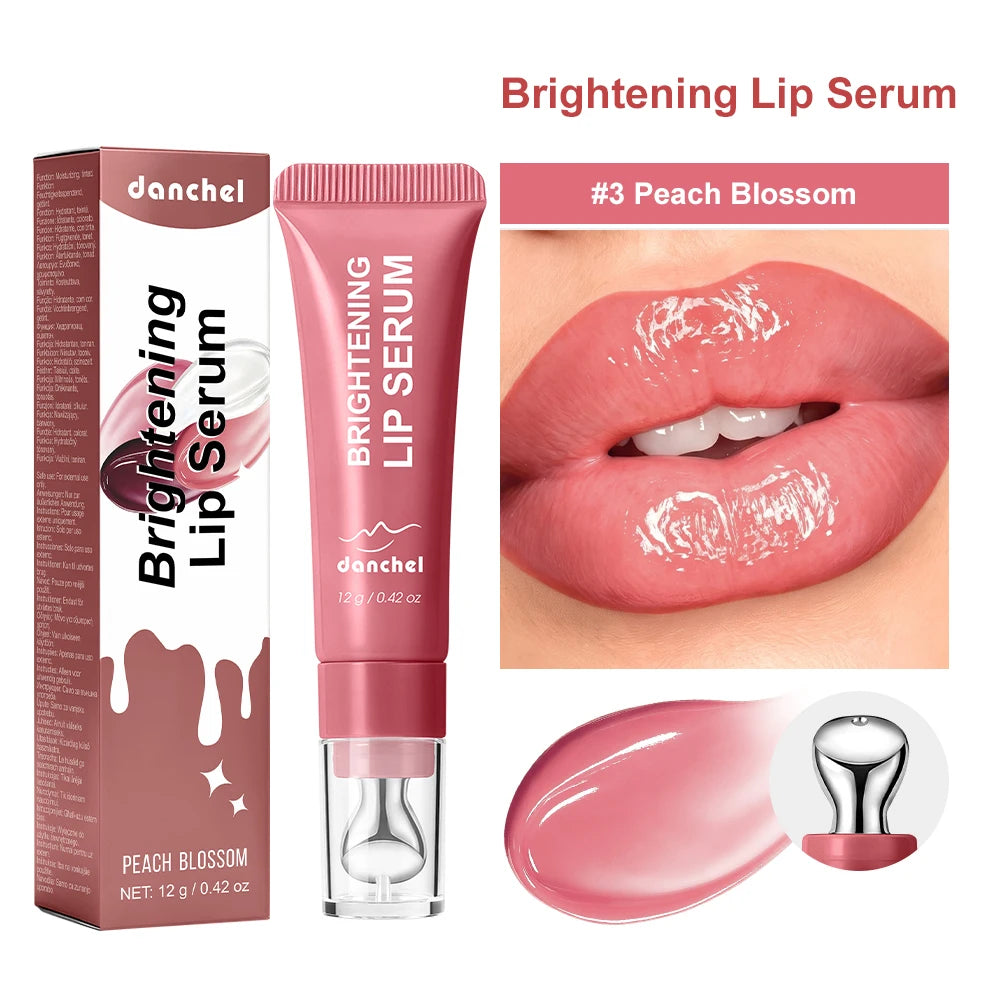 Moisturizing Lip Lotion Essence Volumizing Lip Glaze Women's Moisturizing and Moisturizing Natural Lip Gloss Hydrating Lip Gloss