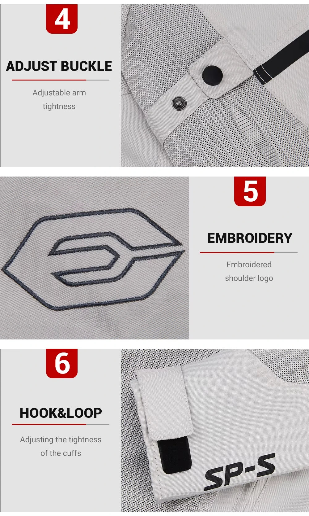 Motorcycle Jacket Anti-fall Breathable Summer Men Coat Moto Protective Gear Motorbike Riding Clothing Moto Jacket