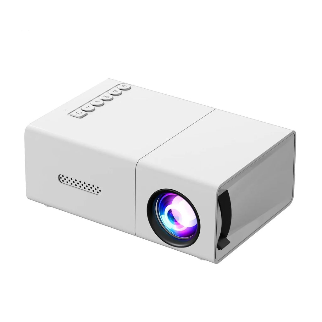 2026 upgraded mini Projector, portable video projector, home theater projector, supports 4K HD resolution, USB connection