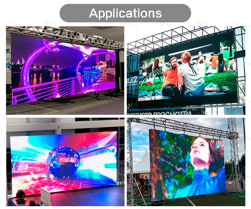 【High Quality】Outdoor P3.91mm Led Digital Display With High Brightness Waterproof Die-casting Cabinet Outdoor Led Video Wall LED