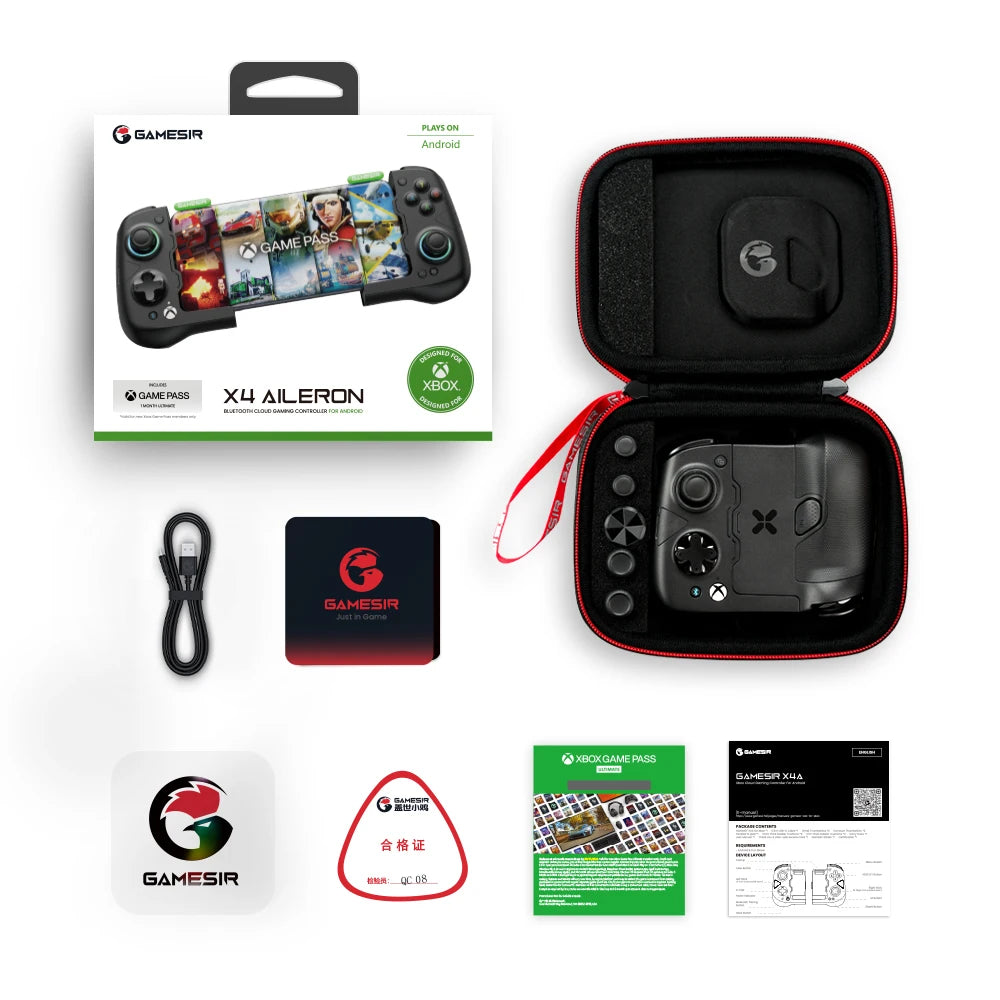 GameSir X4 Aileron Xbox Game Controller Hall Effect Gaming Gamepad for Xbox Game Pass, STADIA, XCloud, GeForce Now Cloud Gaming