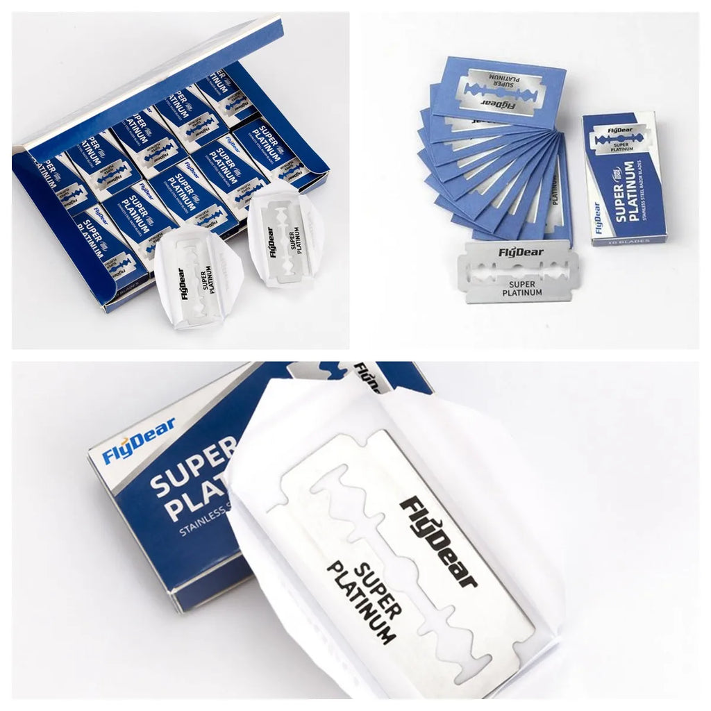 30/50/100pcs Men's Razor Double Edge Razor Blades Shaving Manual Safety Shaving Blades Shaving Tool