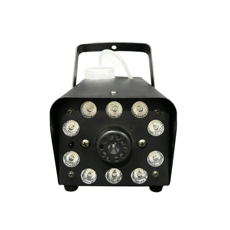 Smoke Machine 500W 10LED Wired Wireless Remote Stage Lighting Professional Fog Machine for Wedding Christmas Birthday Party