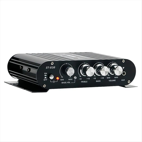 *Great ST-838Home Theater Amplifiers HiFi 2.1Channel Power Amplifier Sound Car Amp Media Player Subwoofer Amplifier Bluetooth,A Beauty