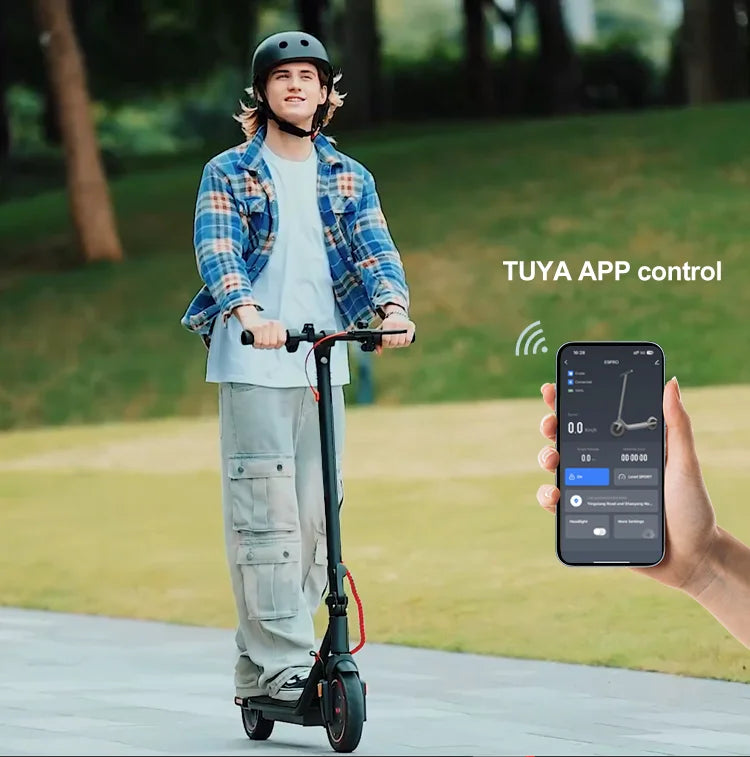 Wildstride WI2 Electric Scooter 350w Motor 36v 7.8ah 30km/H 25km Range 8.5 Inch Honeycomb Tire App Foldable Adult Escooter Kick