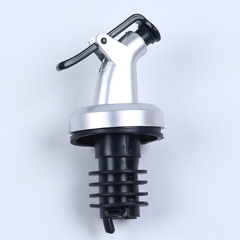 Oil Pour Spouts Olive Oil Vinegar Bottle Dispenser Pourer with Leak-Proof Cap for Kitchen Bar Sauce Salad