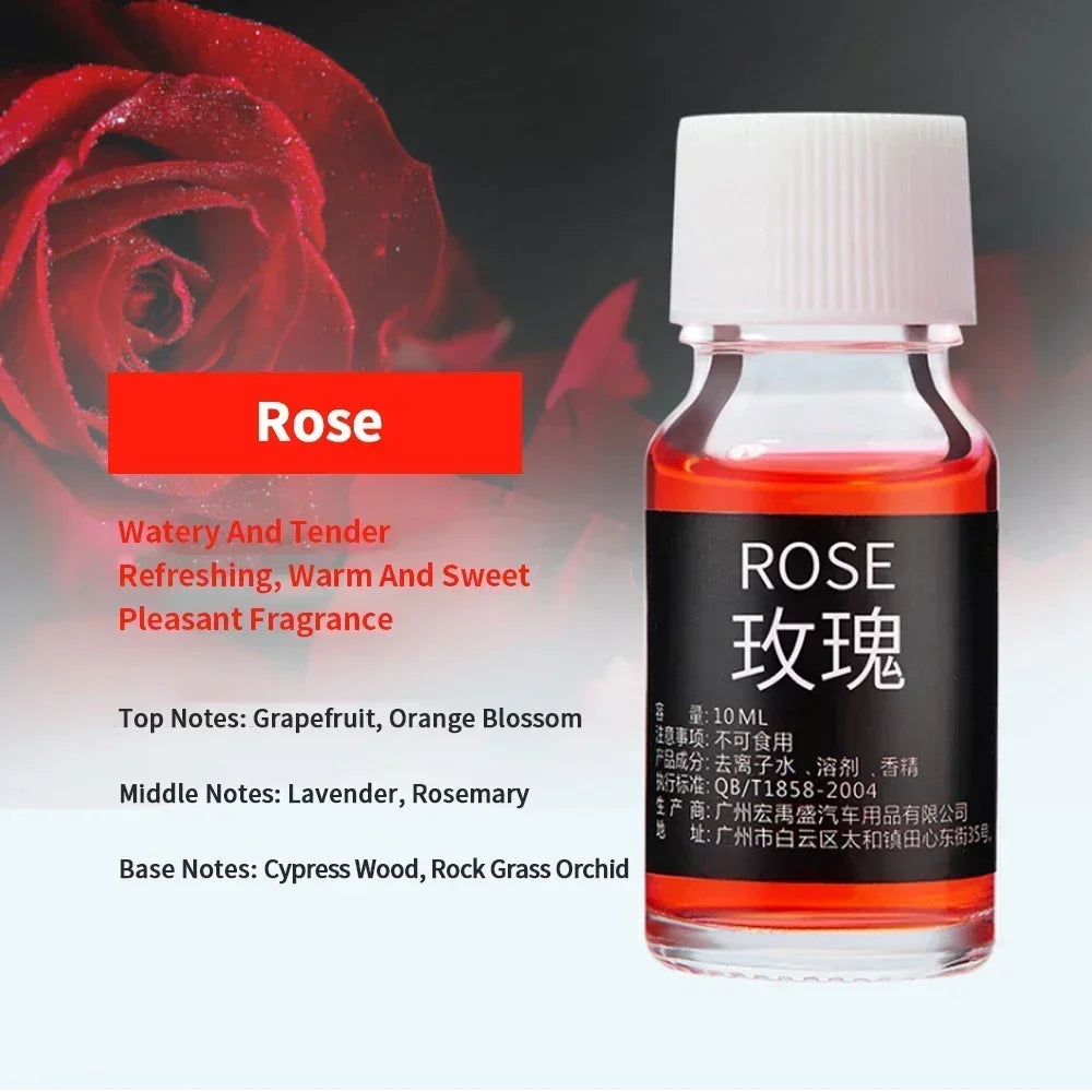 Car Aromatherapy Fragrance Pendent Bottle Perfume Diffuser Long-lasting Fragrance Air Freshener Car Accessories Interior