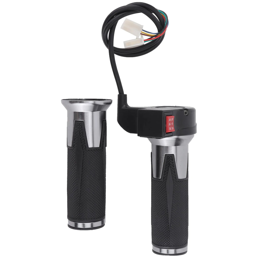 1 Pair Handlebar Throttle Grip 3 Speed Control Universal Throttle Handle for Electric Bikes