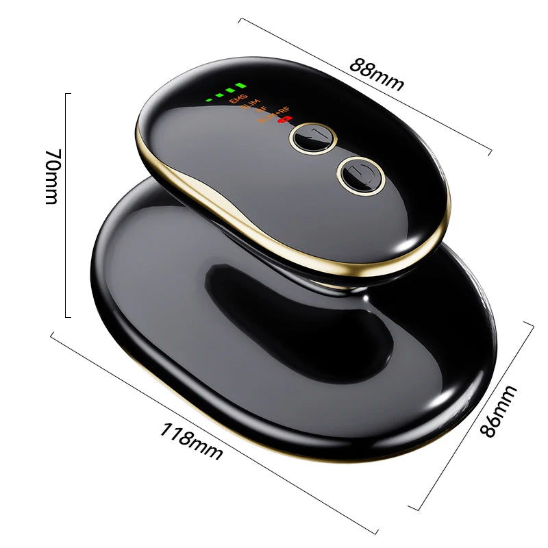 EMS Body Sculpting Machine Microcurrent Fat Burner Slimming Shaping Device 4 Color LED Skin Tighten Anti Cellulite Massager