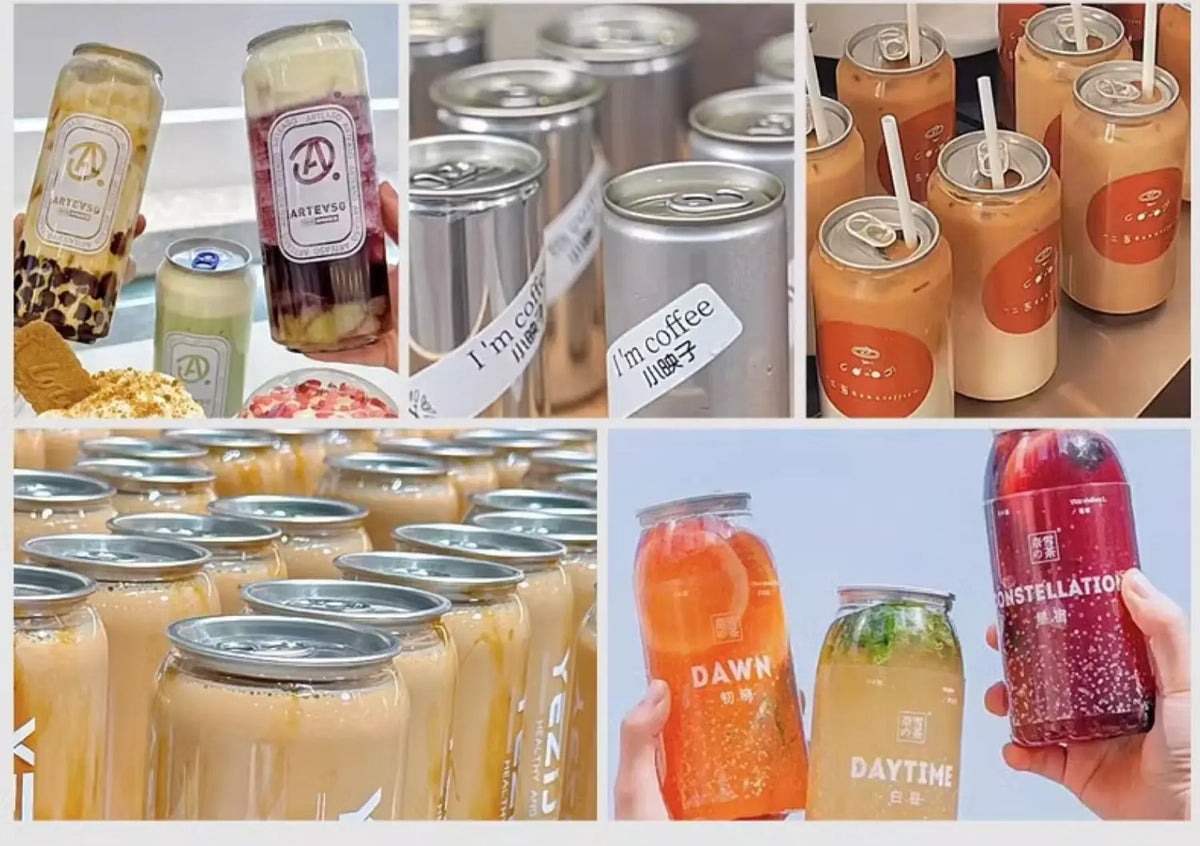can sealing machine, milk tea automatic commercial plastic can beverage can sealing machine, beverage cup sealing machine