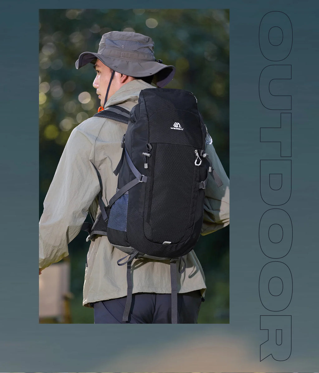 40L Hiking Backpack Men Women Outdoor Camping Rucksack Lightweight Waterproof Travel Bag Mountaineering Trekking Daypack