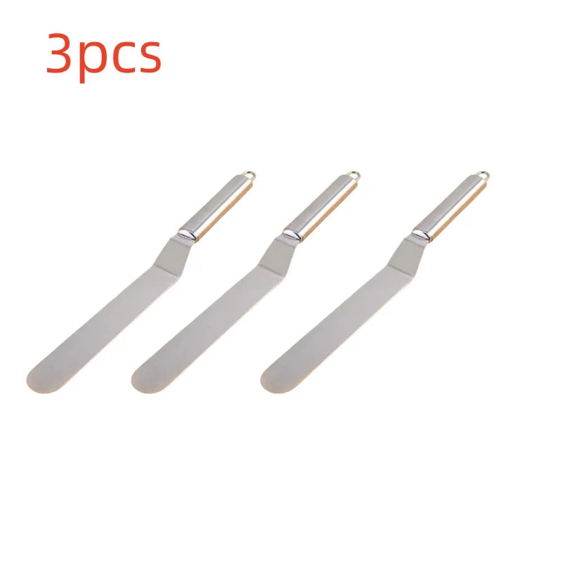 Portable Cream Spatula Cake Butter Accessories Kitchen Gadgets Cake Decorating Tools Stainless Steel  Baking  Pastry Tools