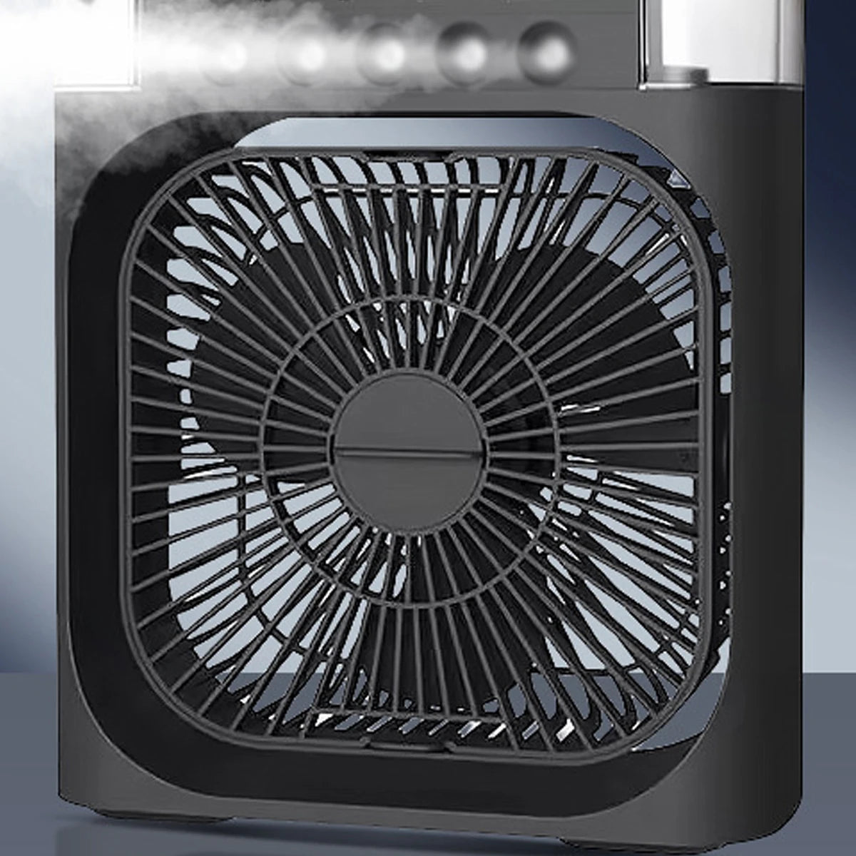 Three-in-one Fan Air Conditioner Mini Portable Spray Fans Rechargeable Home Mist Electric Outdoor Desk Handy Humidifier Cooling