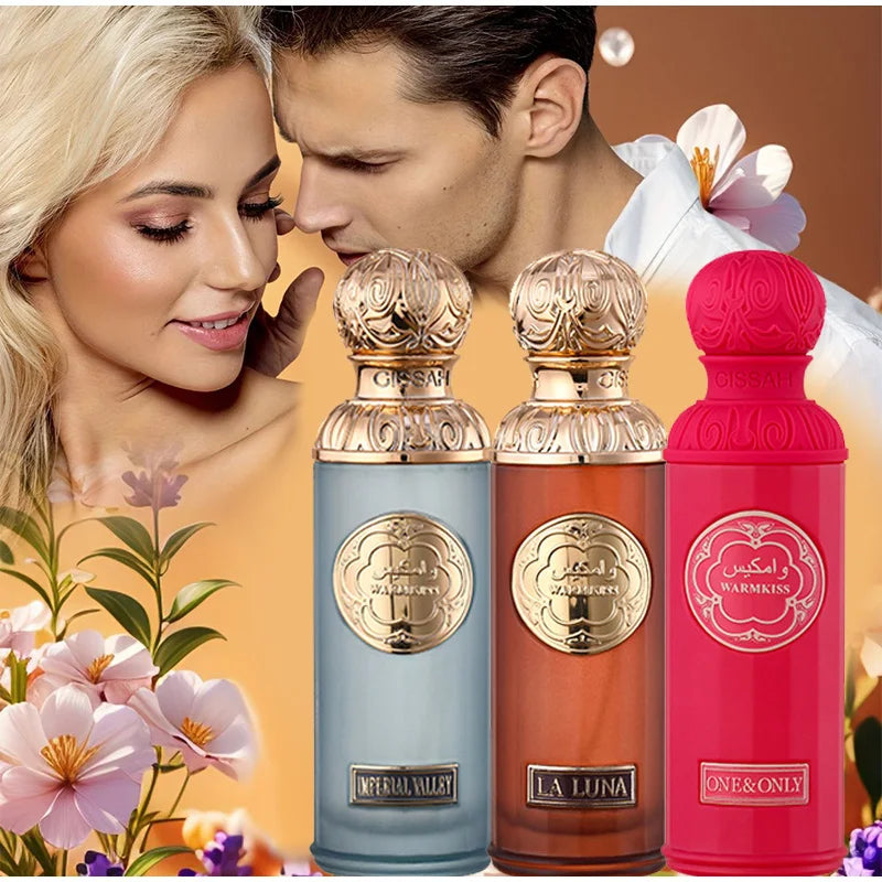 Luxury Arab Long Lasting Perfume Spray,Women Oriental Woody Floral Fruity Scent,Musk/Jasmine Fragrance,Men Date Eau De Toilette