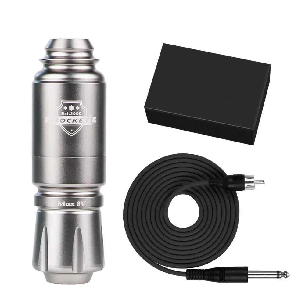 Mini Rocket B2 Tattoo Machine Pen Motor Wireless Tattoo Power RCA Interface Rotating Tattoo Artist Pen Tattoo Pen Kit