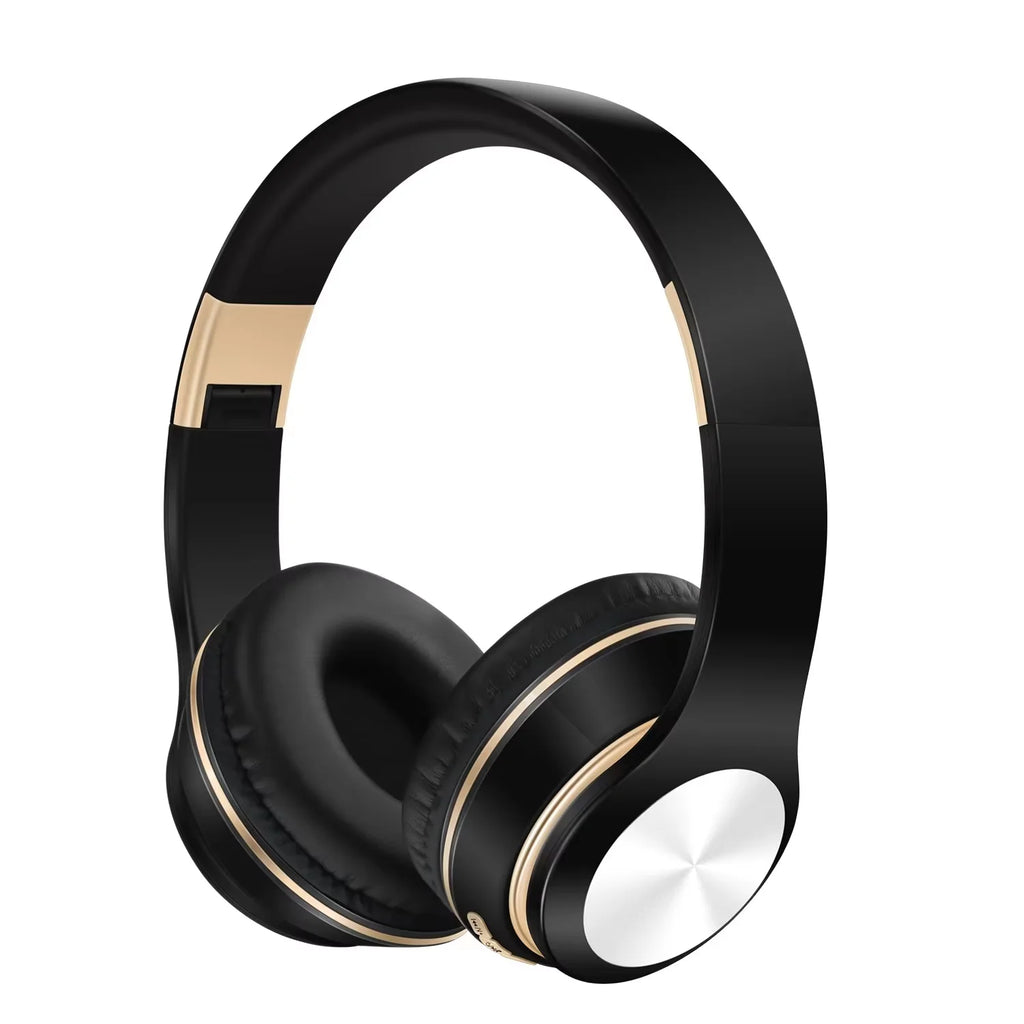 Wireless Bluetooth Headphones Noise Cancellation Headset Foldable Sport Earphone Game Headset with Microphone HI-FI Stereo Sound