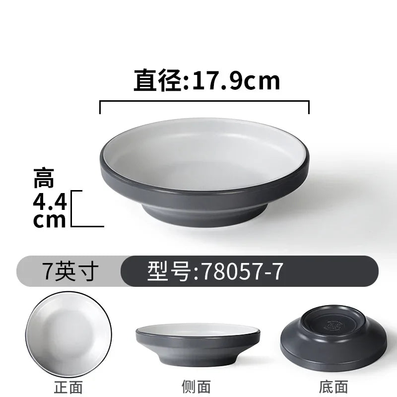 1PCS Tableware/high-end Cold Dish Plates/non Fragile Plates/bowls/sushi Plates, Japanese Style,A5 Food Grade Melamine