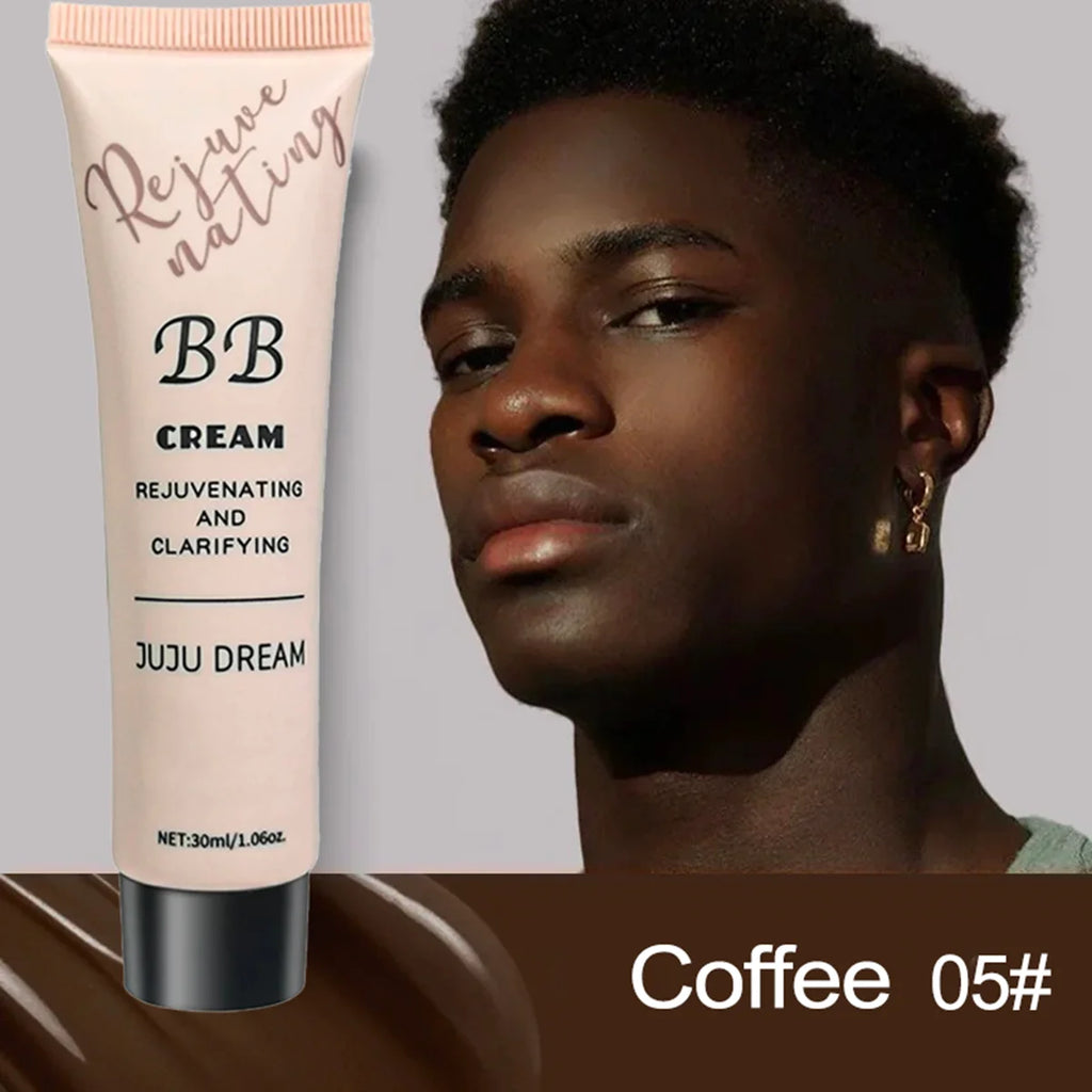 Men’s BB Cream – Full Coverage, Waterproof,Long-Lasting, Natural Matte Finish,Certified, Skin-Friendly, Quick Base for All Looks