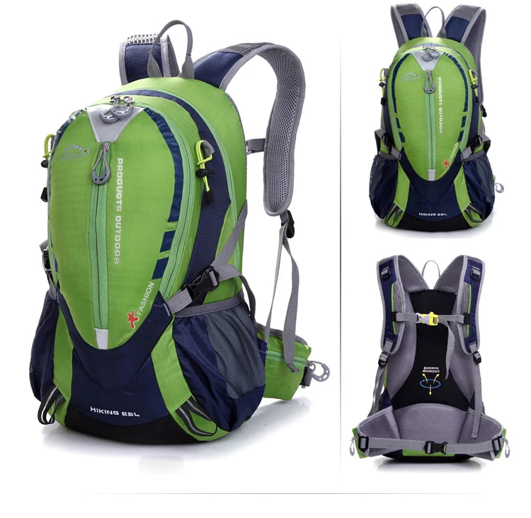 25L Waterproof Climbing Backpack Tactics Outdoor Sports Travel Rucksack Camping Hiking Back Pack Women Trekking Bag For Men