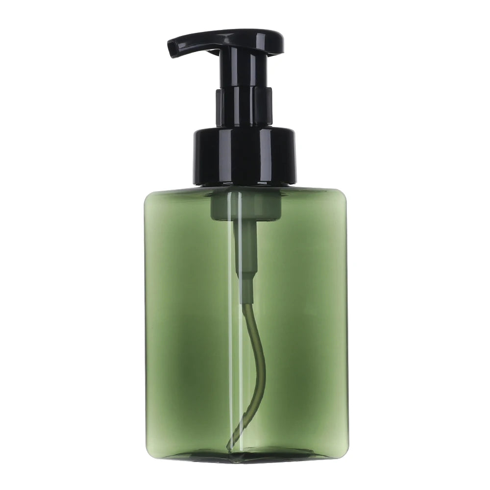 250/450/650ml Soap Dispenser Clear Plastic Foaming Bottle Liquid Pump Container for Hand Sanitizer Shower Gel Shampoo Supplies