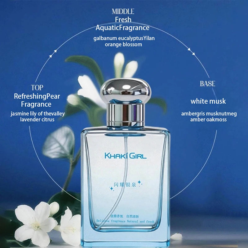 Perfumes High Quality Freesia Bluebell Perfume Charming Romantic Lasting Fragrance Natural Fresh Dating Perfume