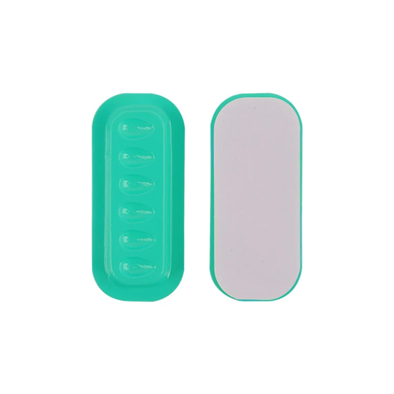 100pc Eyelash Glue Holder Tray Pad Lash Extension Adhesive Stand Base Gasket Tattoo Pigment Pallet Eyelashes Lifting Makeup Tool