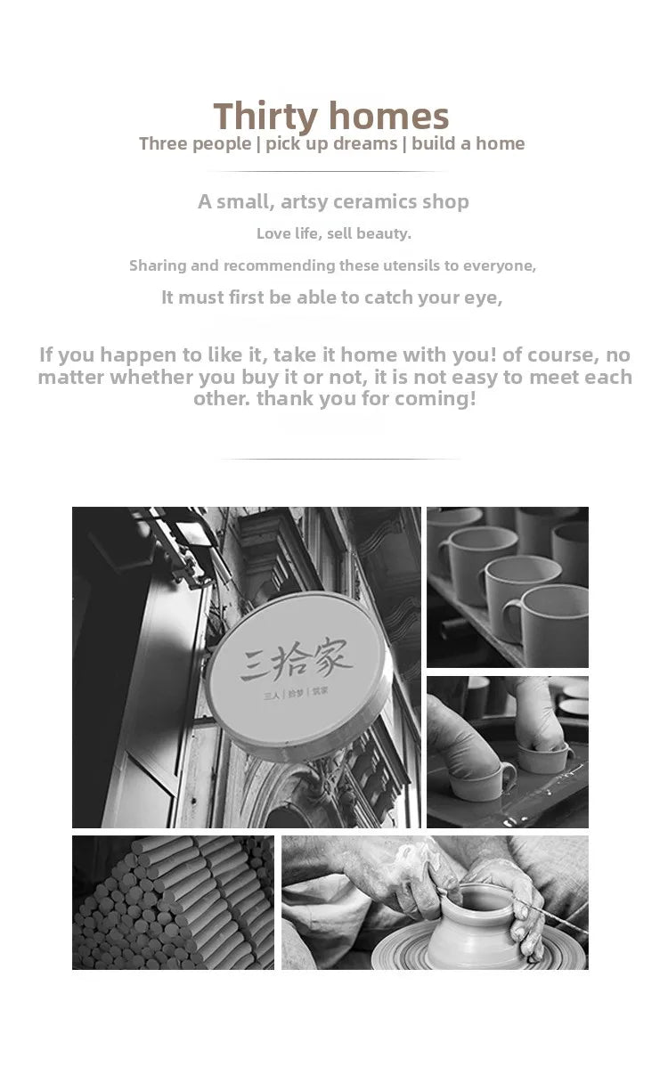 Simple Ceramic Coffee Mug Creative Color Collision Water Cup Home  Color Glaze Ceramic Cup Three Decades Home Goods