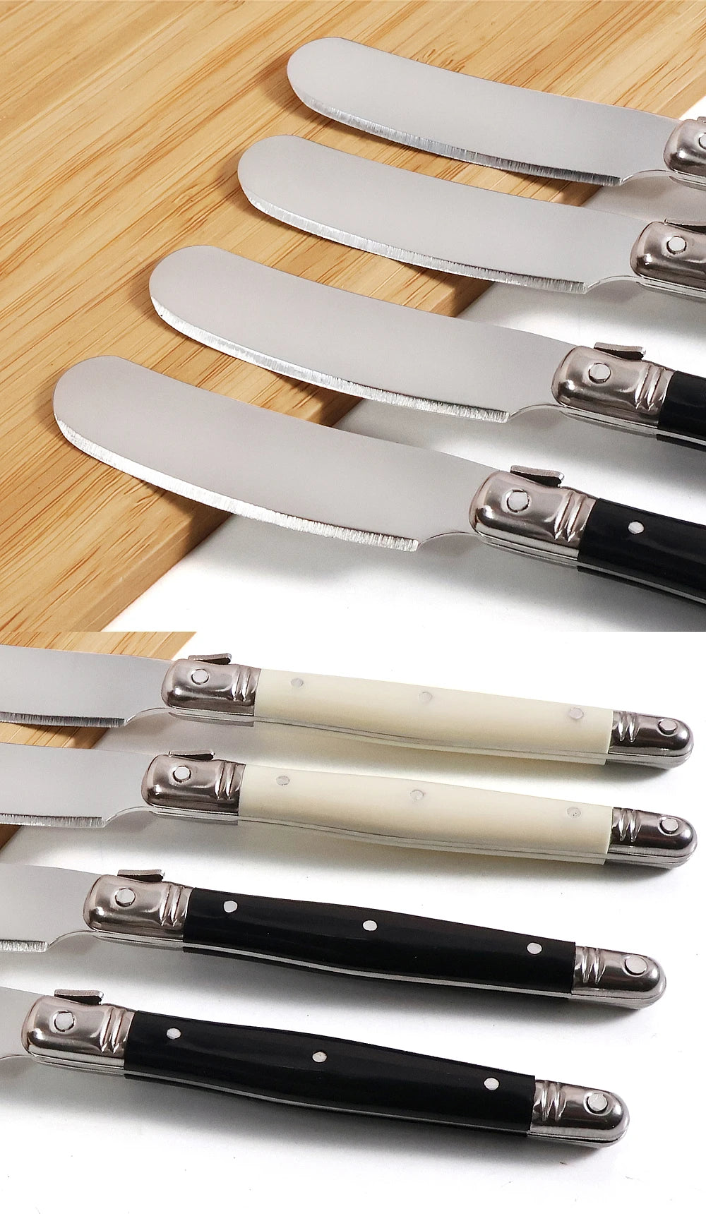 Jaswehome Butter Knife Cheese Dessert Spreaders Toast Breakfast Jam Knife Cream Knives Dessert Tools Kitchen Gadgets