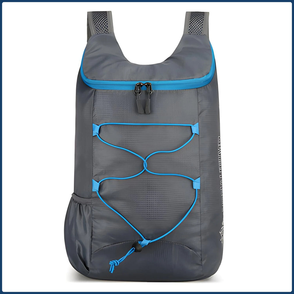 Multifunctional Outdoor Folding Backpack High Density Lightweight Waterproof Nylon Fabric Sports Bag for Camping Hiking Travel