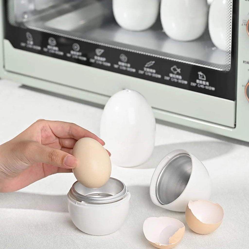Microwave egg cooker Microwave Egg Boiler Egg Steamer Hard Soft Boiled Eggs cooker for Quick Egg Boiling Cooking Kitchen Gadgets