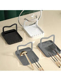 1PC  Organizer Multifunctional Cooking Utensil Holder Keep， Counter Clean Anti Spill Rack Kitchen Tools Accessories