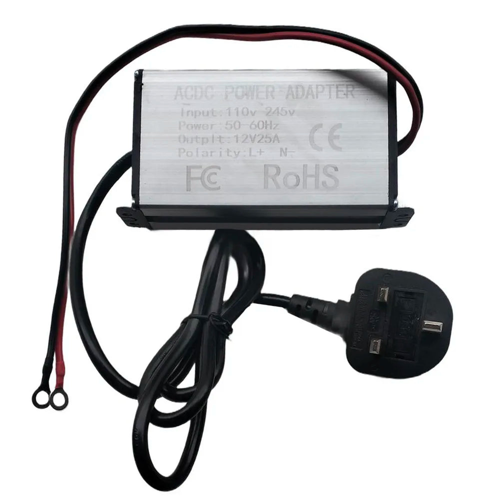 220V/230V to 12V Power Adapter for Diesel Air Heater with For 5KW 8KW Compatibility Suitable for Caravan RV Garage Use